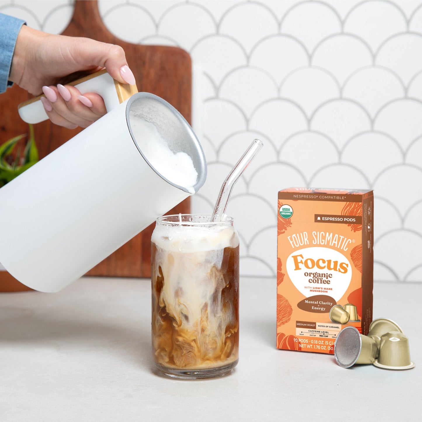 focus-medium-roast-espresso-pods-10ct-r9 Focus-medium-espresso-pod-lifestyle-2.jpg