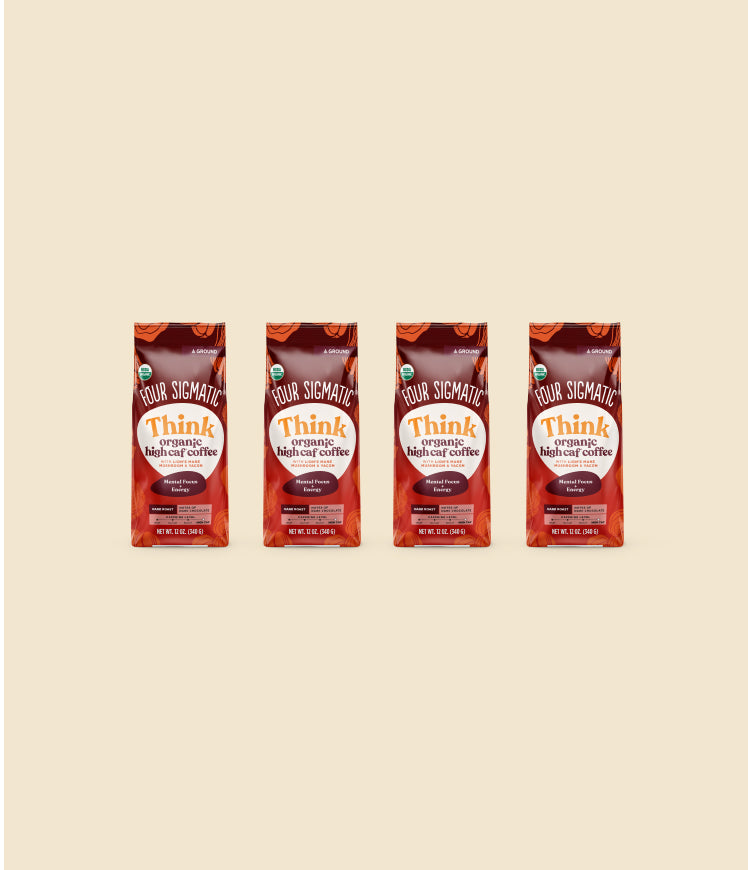 think-ground-hi-caf-coffee-with-lion-s-mane-and-yacon-k6 ThinkGroundHi-Caf4Pack.jpg
